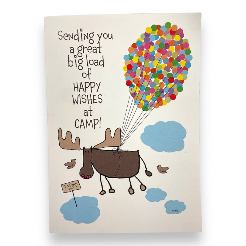 Moose Wishes Camp Card