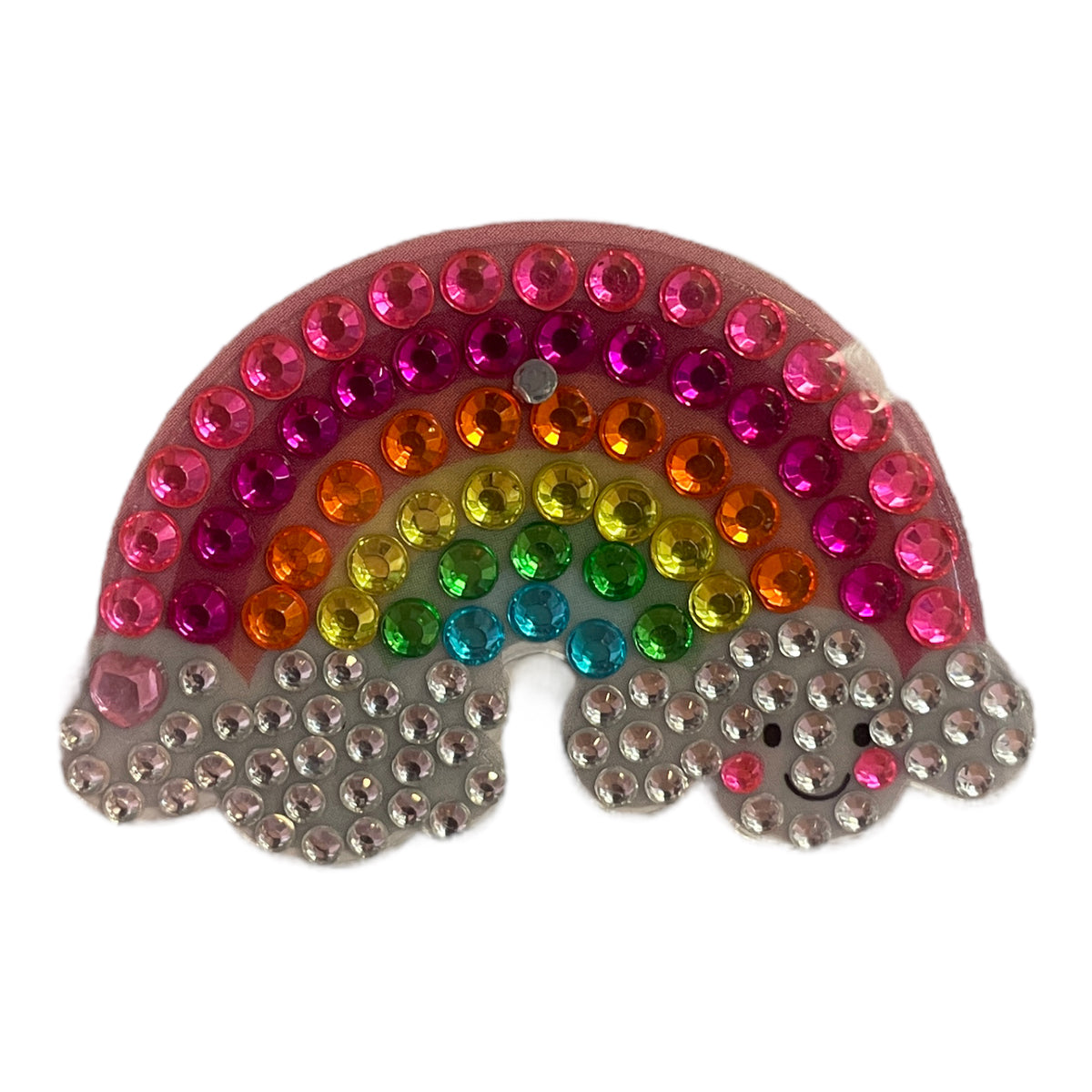 Care Bear Happy Rainbow Stickerbean – collectible StickerBean for trading + decorating at sleepaway or overnight camp by Bee Bee Designs