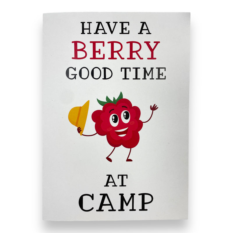 Berry Good Time Camp Card