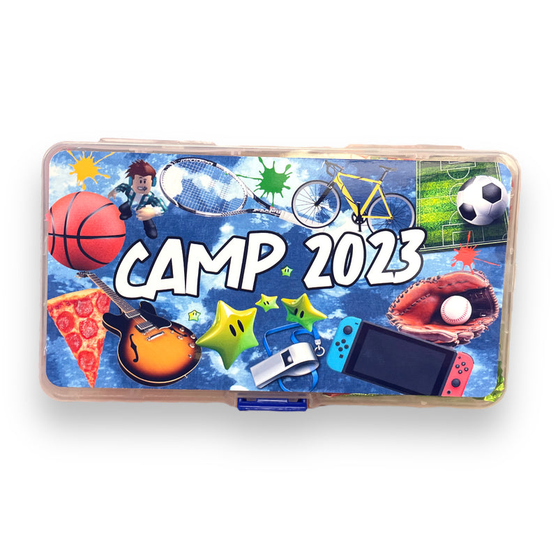 Blue Sporty Gamer Small Candy Box
