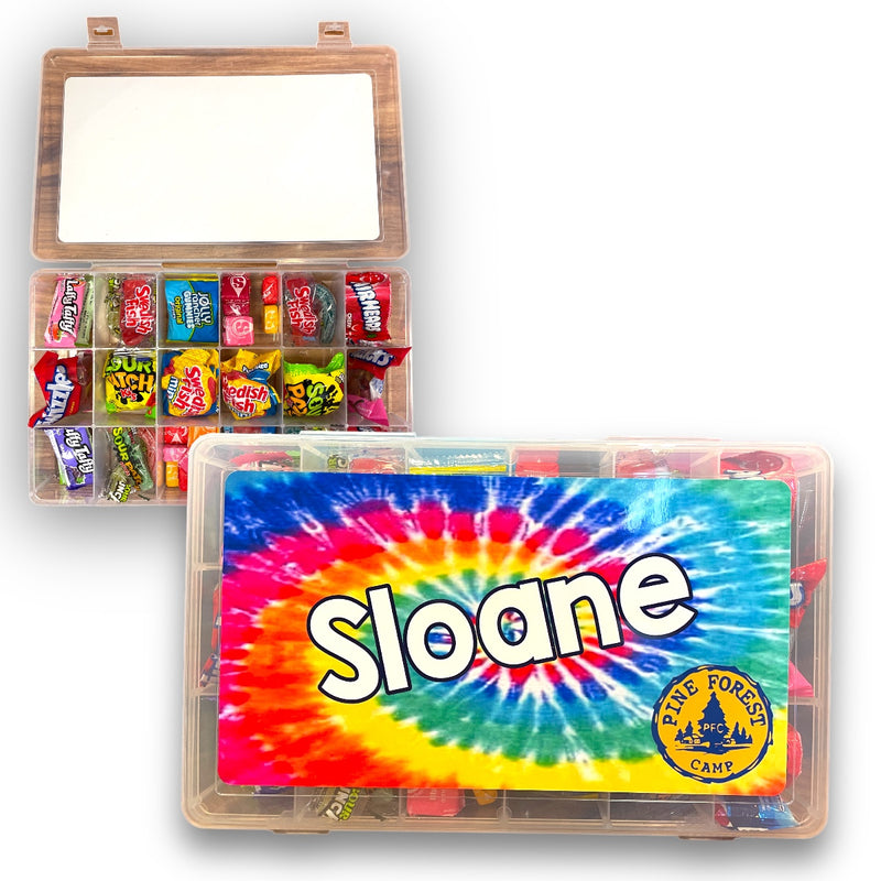 Rainbow Tie Dye Sweet Treat Large Candy Box