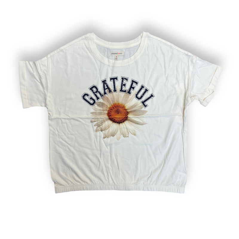 Grateful Daisy Cropped Tee