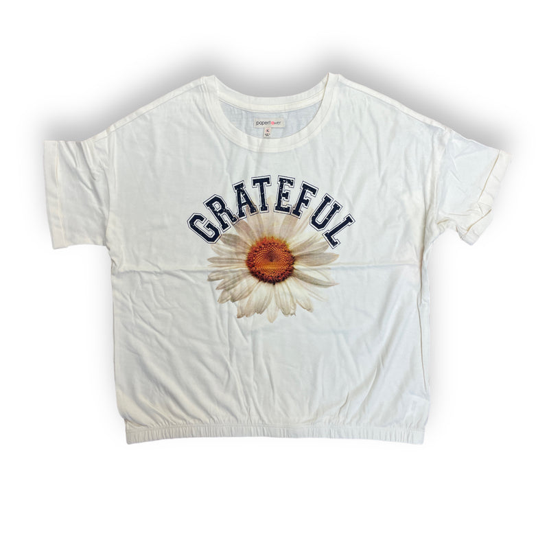 Grateful Daisy Cropped Tee