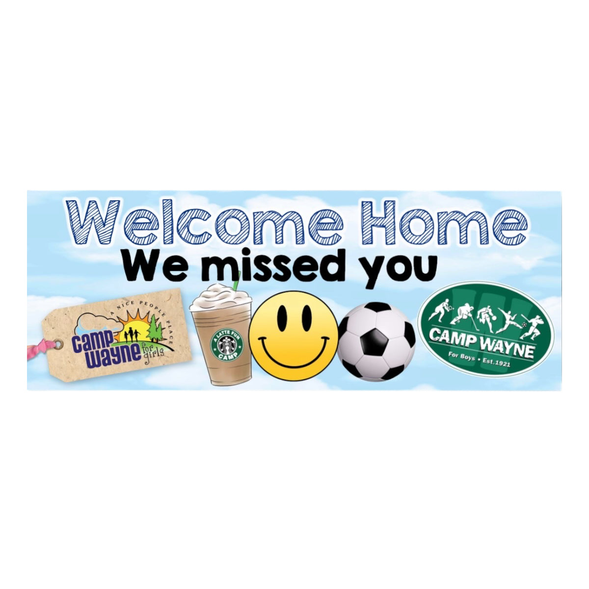 Welcome Home Banner - Bee Bee Designs