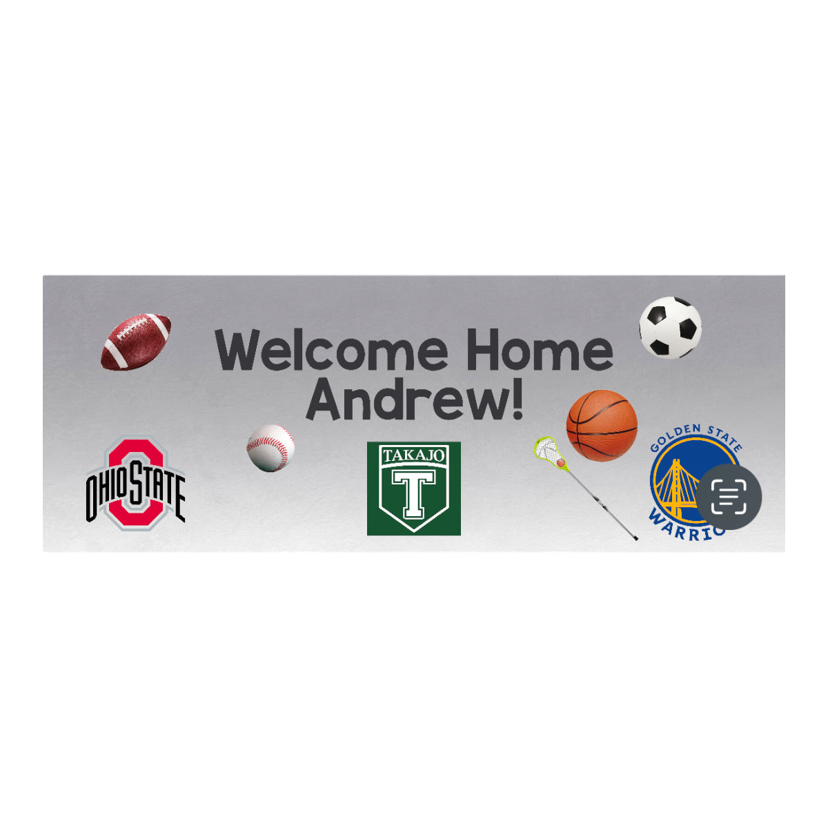 Welcome Home Banner - Bee Bee Designs