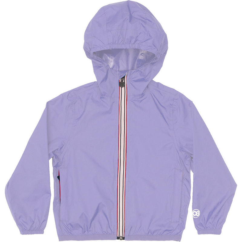 Light Purple Packable Rain Jacket