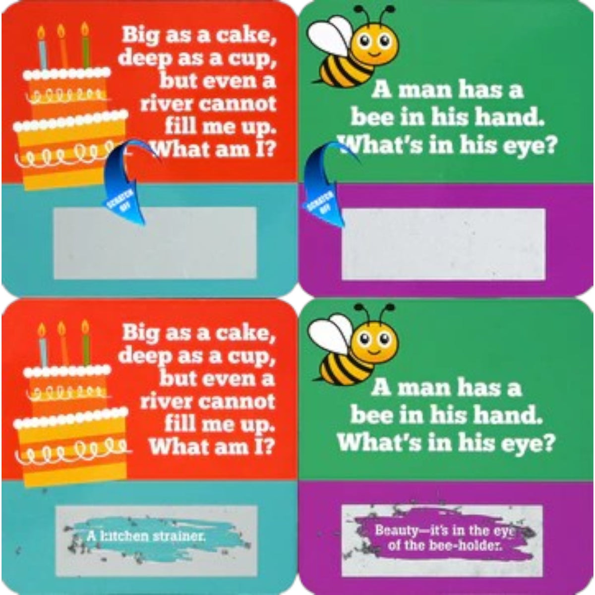 Lunch Box Riddles - Bee Bee Designs