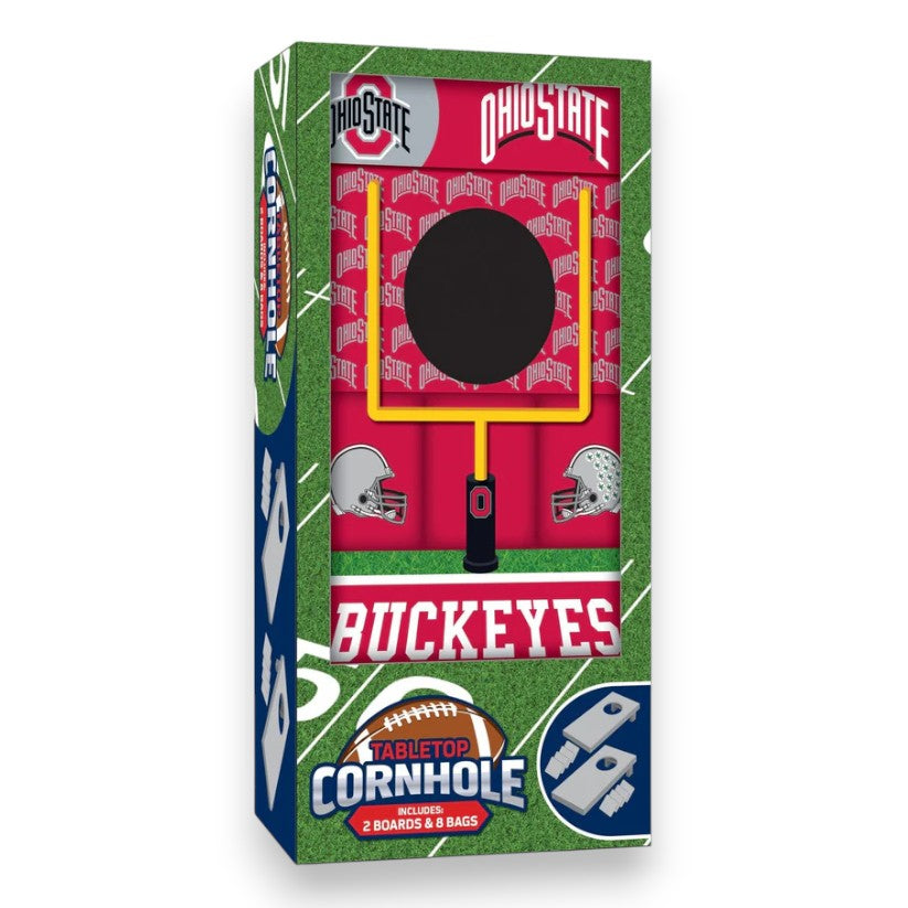 Ohio State Buckeyes Tabletop Cornhole - Bee Bee Designs