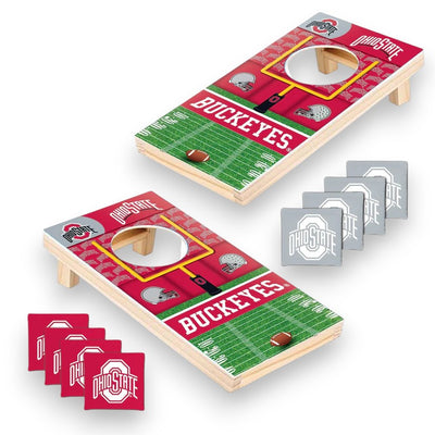 Ohio State Buckeyes Tabletop Cornhole - Bee Bee Designs