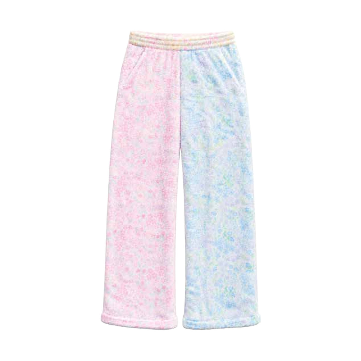 Ditsy Patchwork Plush Pants