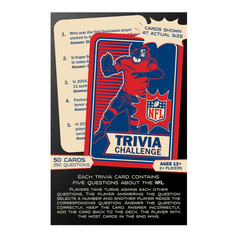 NFL Trivia Challenge - Bee Bee Designs