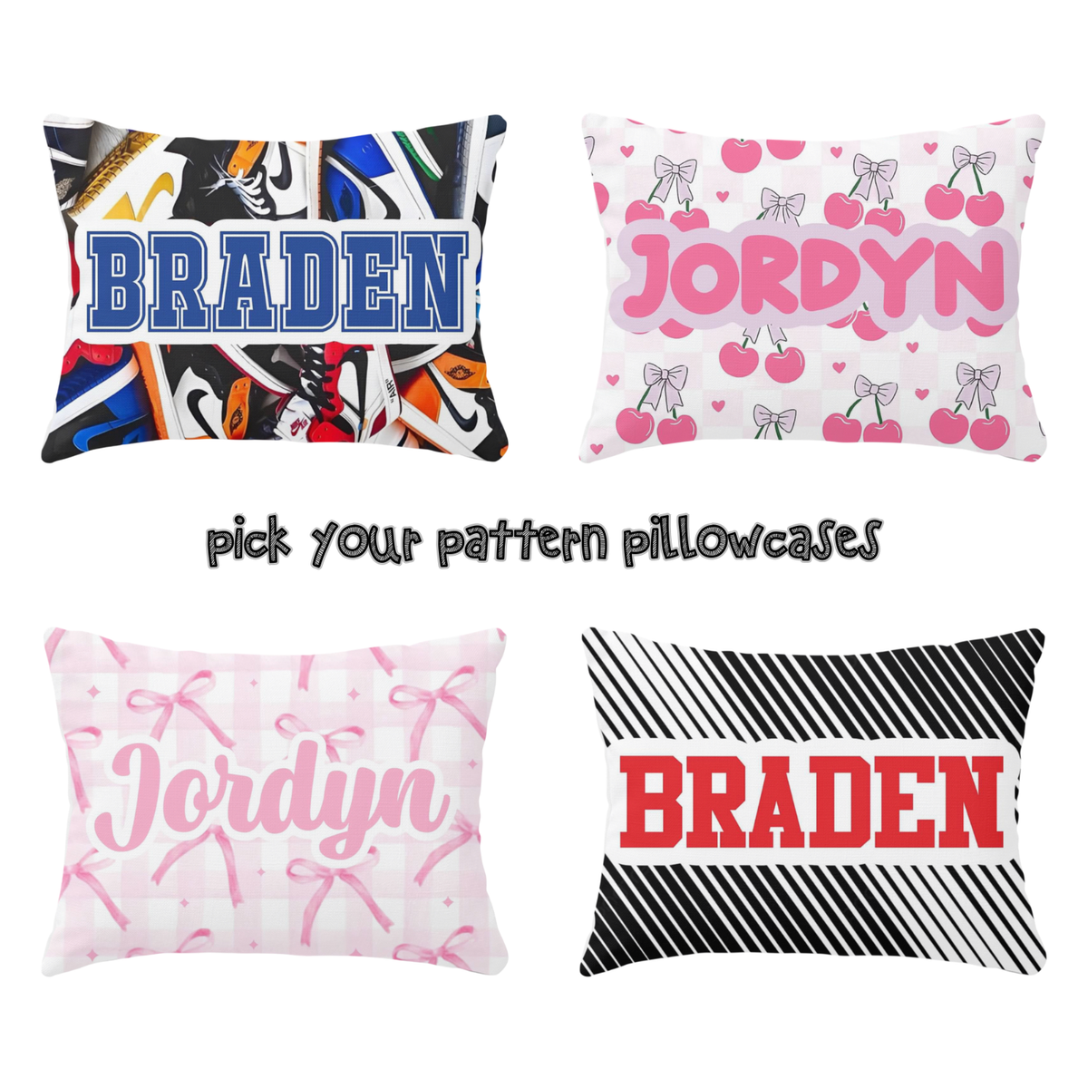 Cool Pattern Custom Camp Pillowcase - Bee Bee Designs