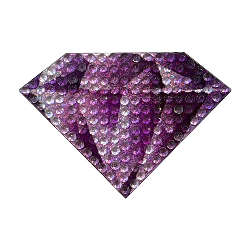 Purple Diamond StickerBean