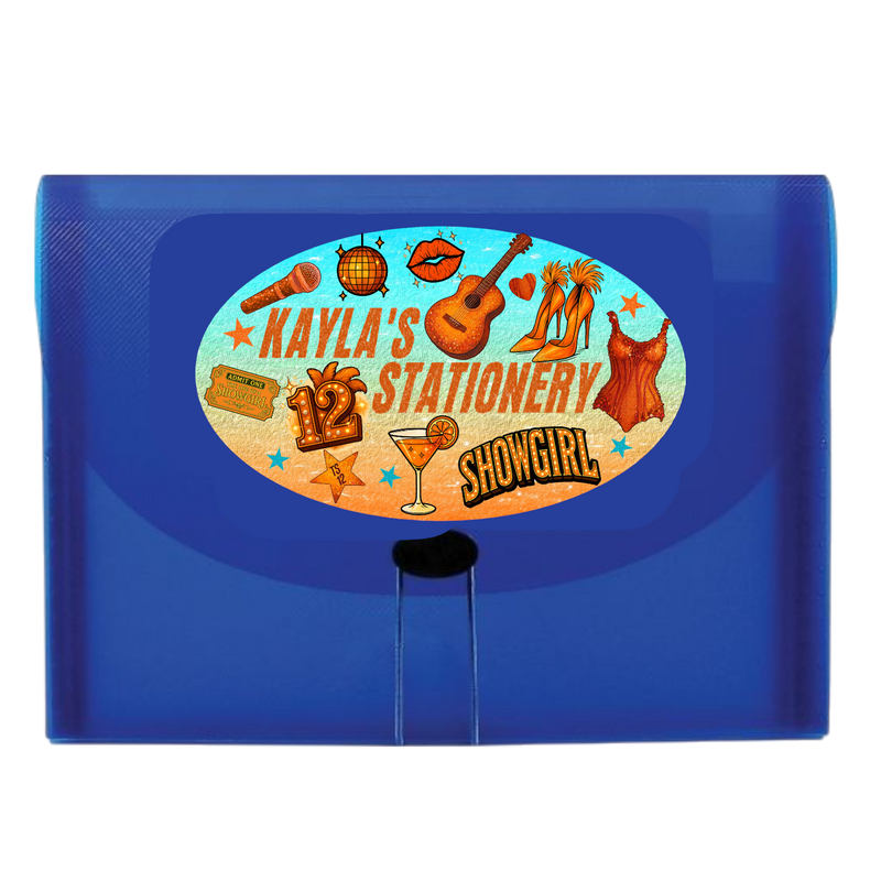 Life of a Showgirl 7-Pocket File