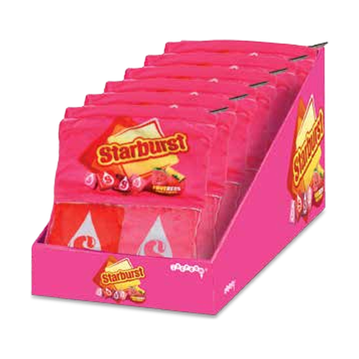 6" Starburst Fave Reds Packaging Plush