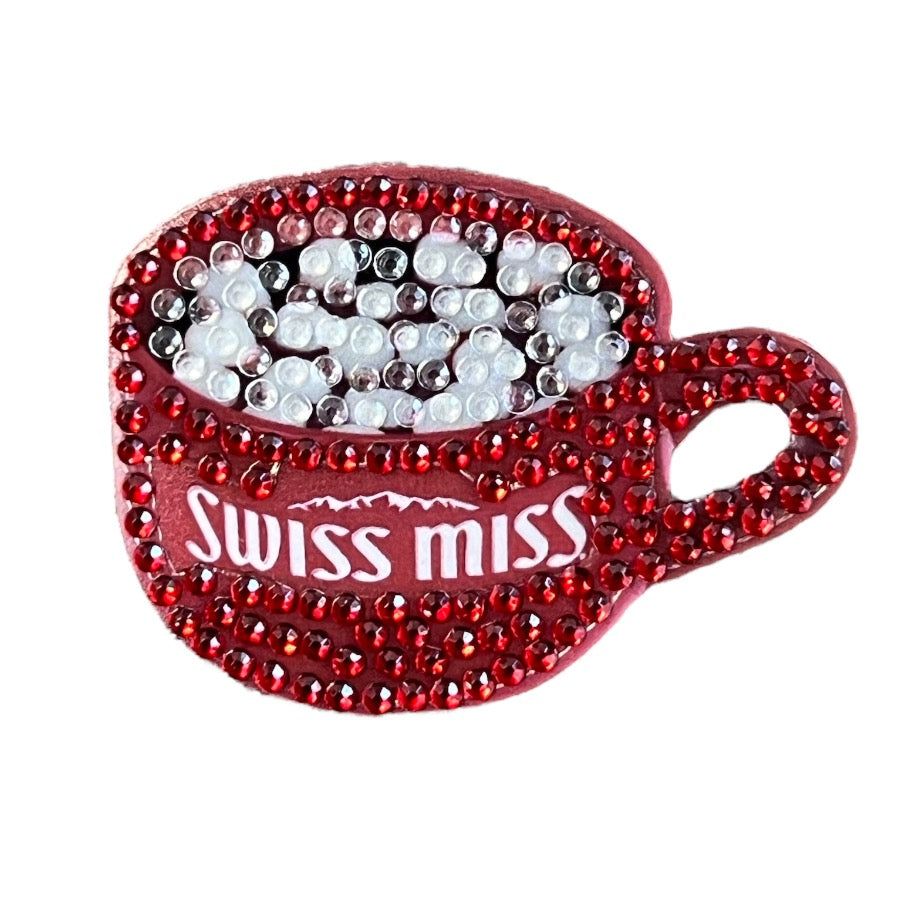 Swiss Miss Stickerbean – collectible StickerBean for trading + decorating at sleepaway or overnight camp by Bee Bee Designs