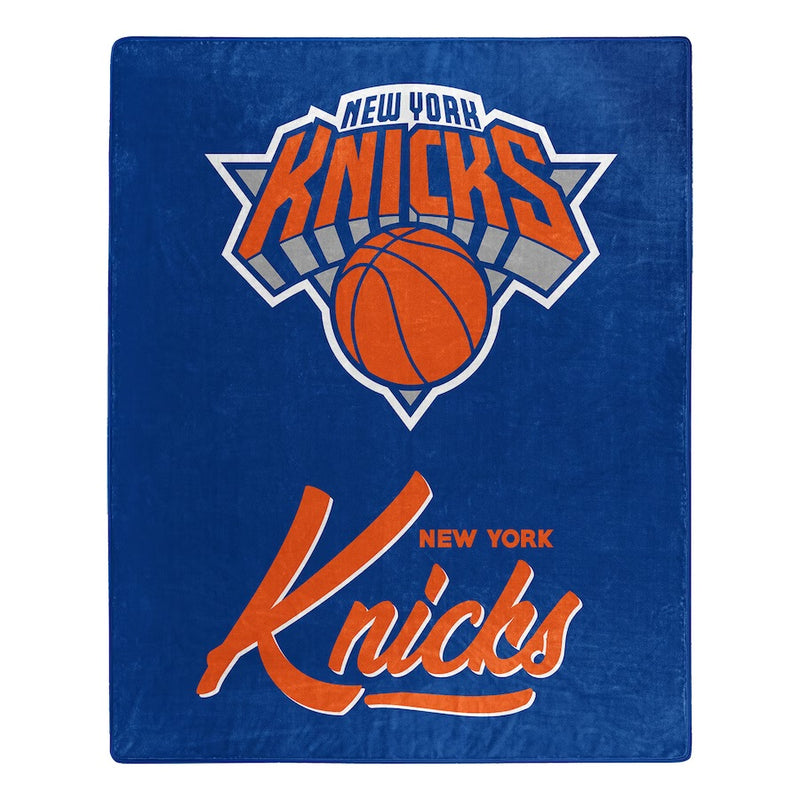 NY Knicks Team Throw Blanket