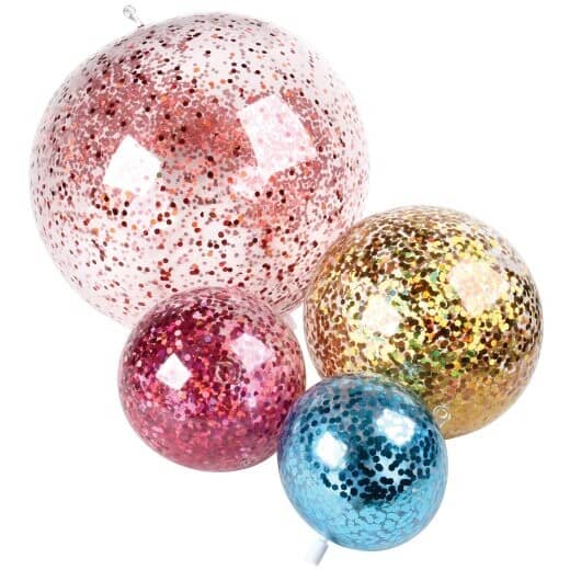 Glitter Punch Balloon - Bee Bee Designs