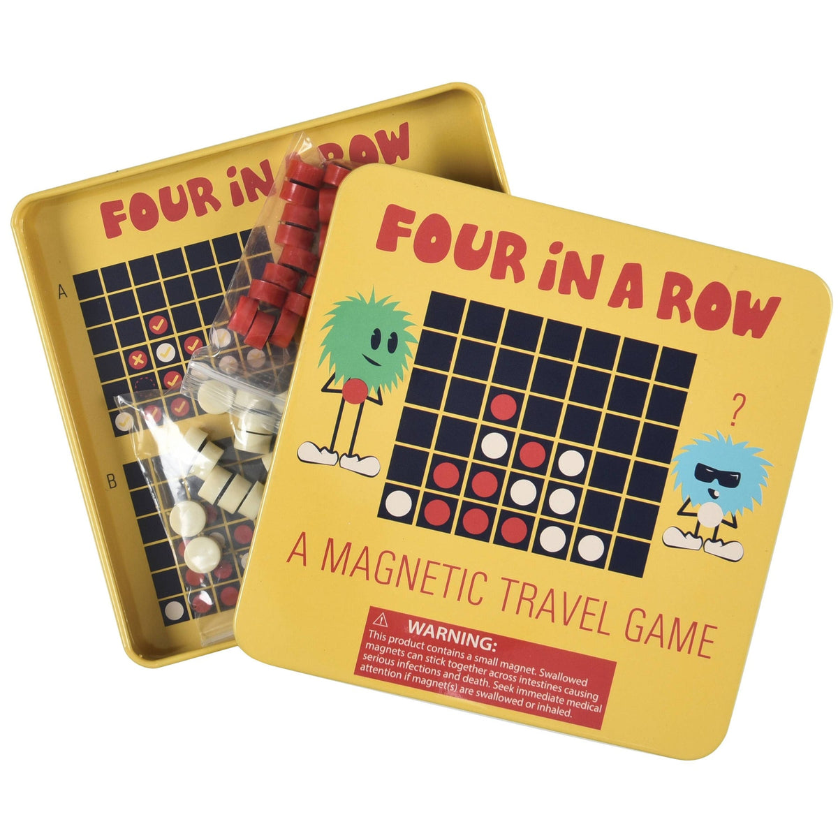 Magnetic four in a row - Bee Bee Designs
