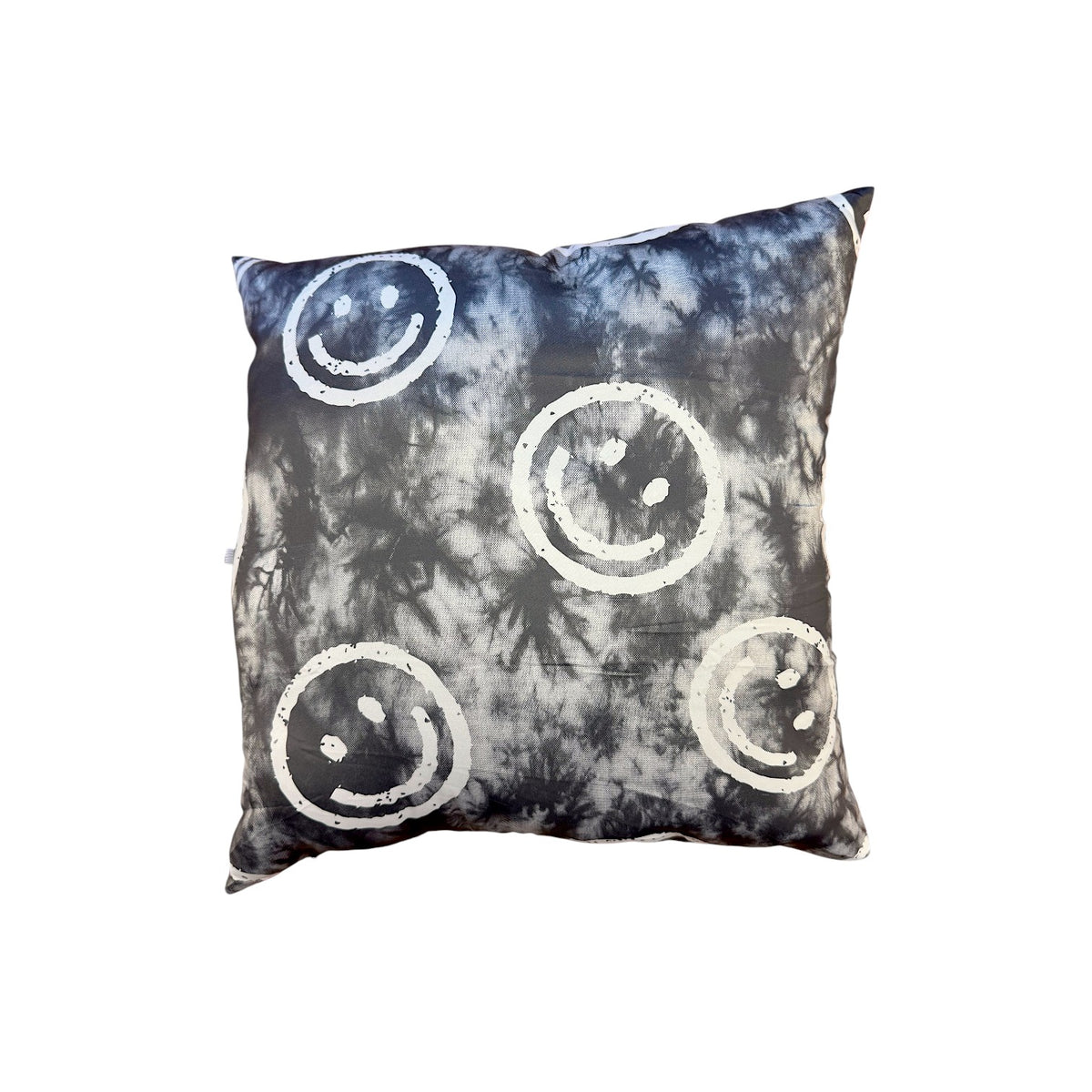 Bleached Out Smiley Autograph Pillow