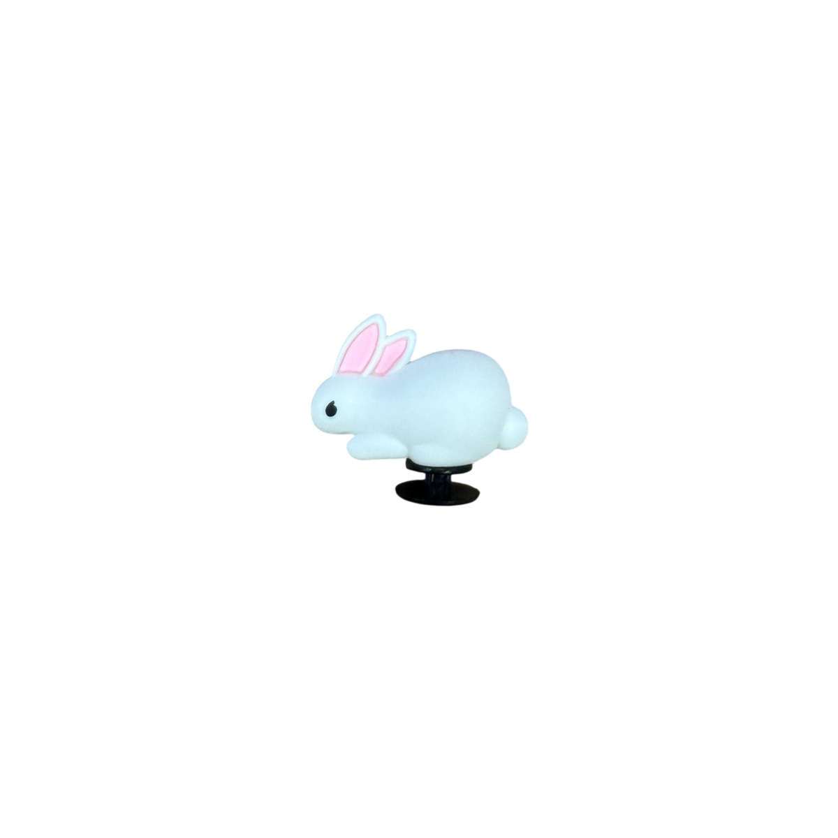 Popping Bunny Shoe Charm