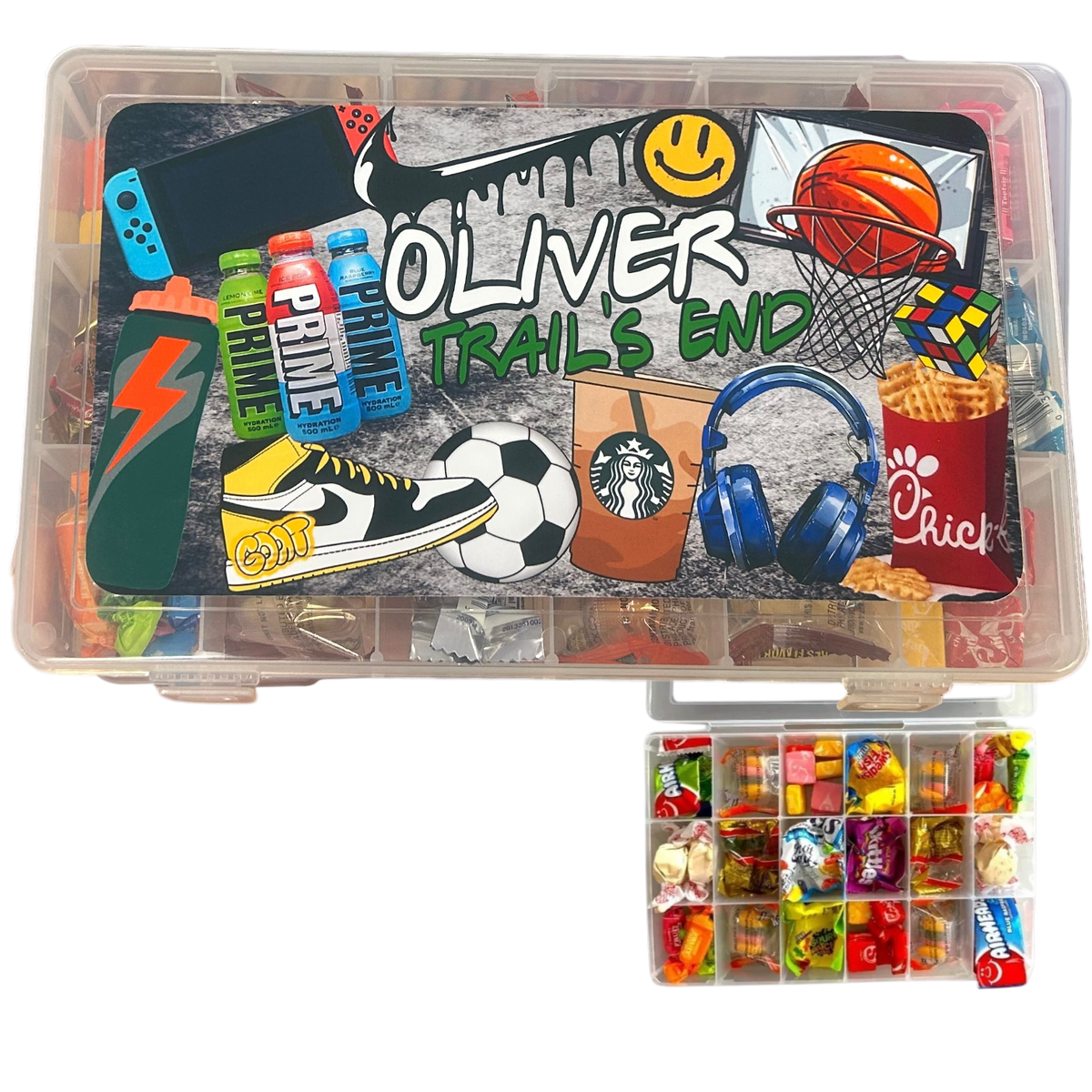 Cool Grunge Camp Large Candy Box