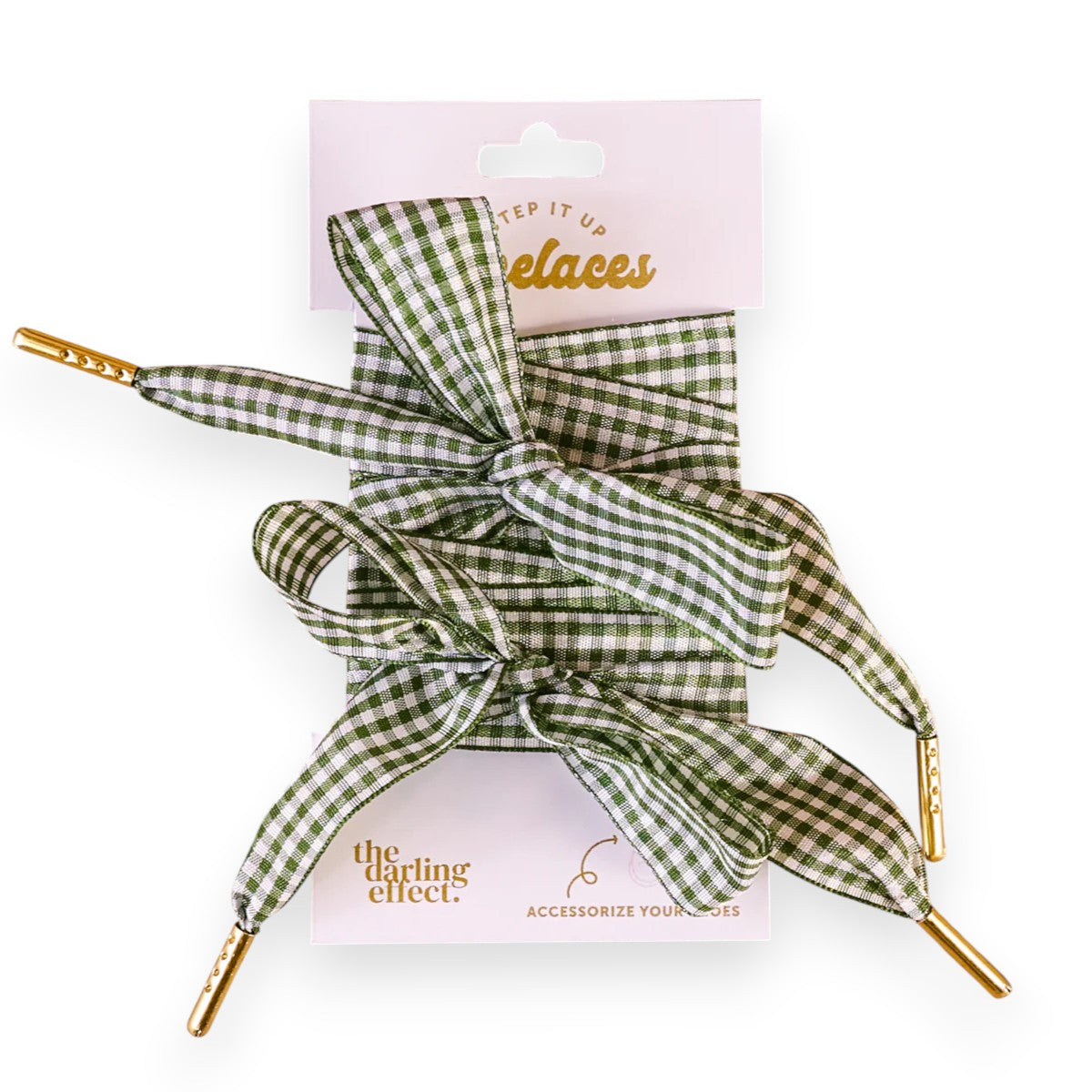 Gingham Color War Shoelaces