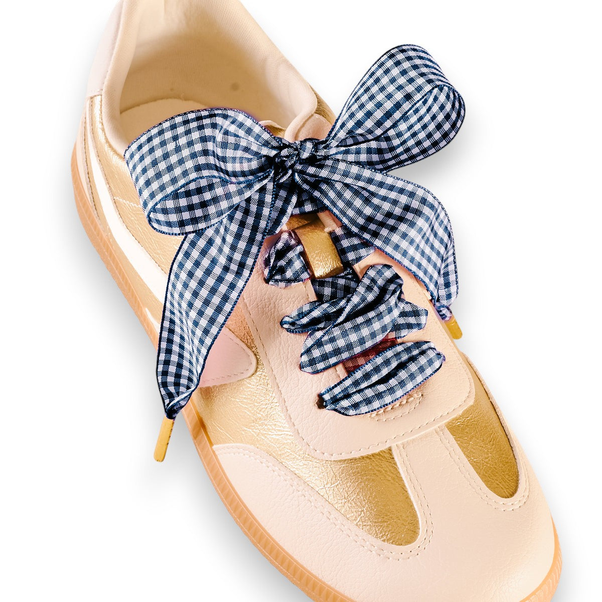 Gingham Color War Shoelaces