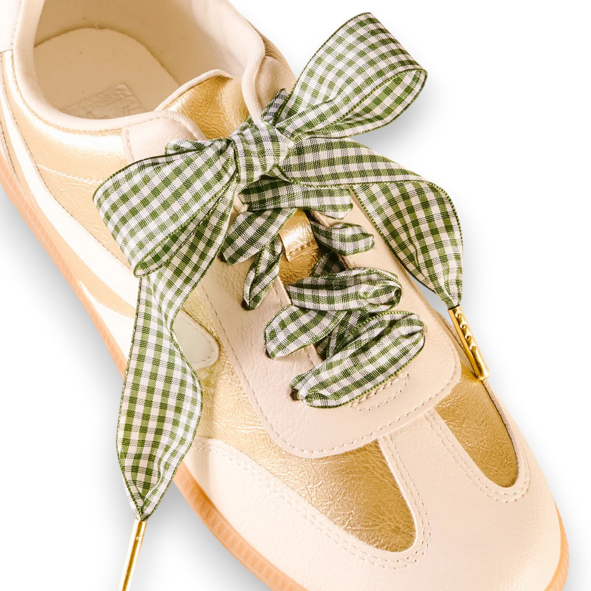 Gingham Color War Shoelaces