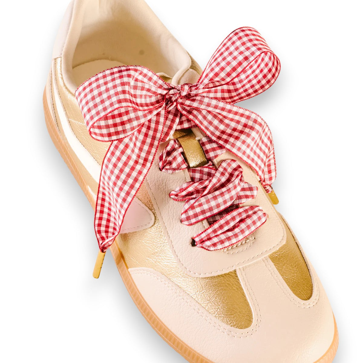 Gingham Color War Shoelaces