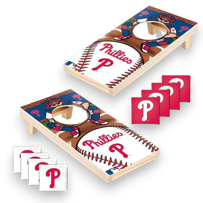 Philadelphia Phillies Tabletop Cornhole - Bee Bee Designs