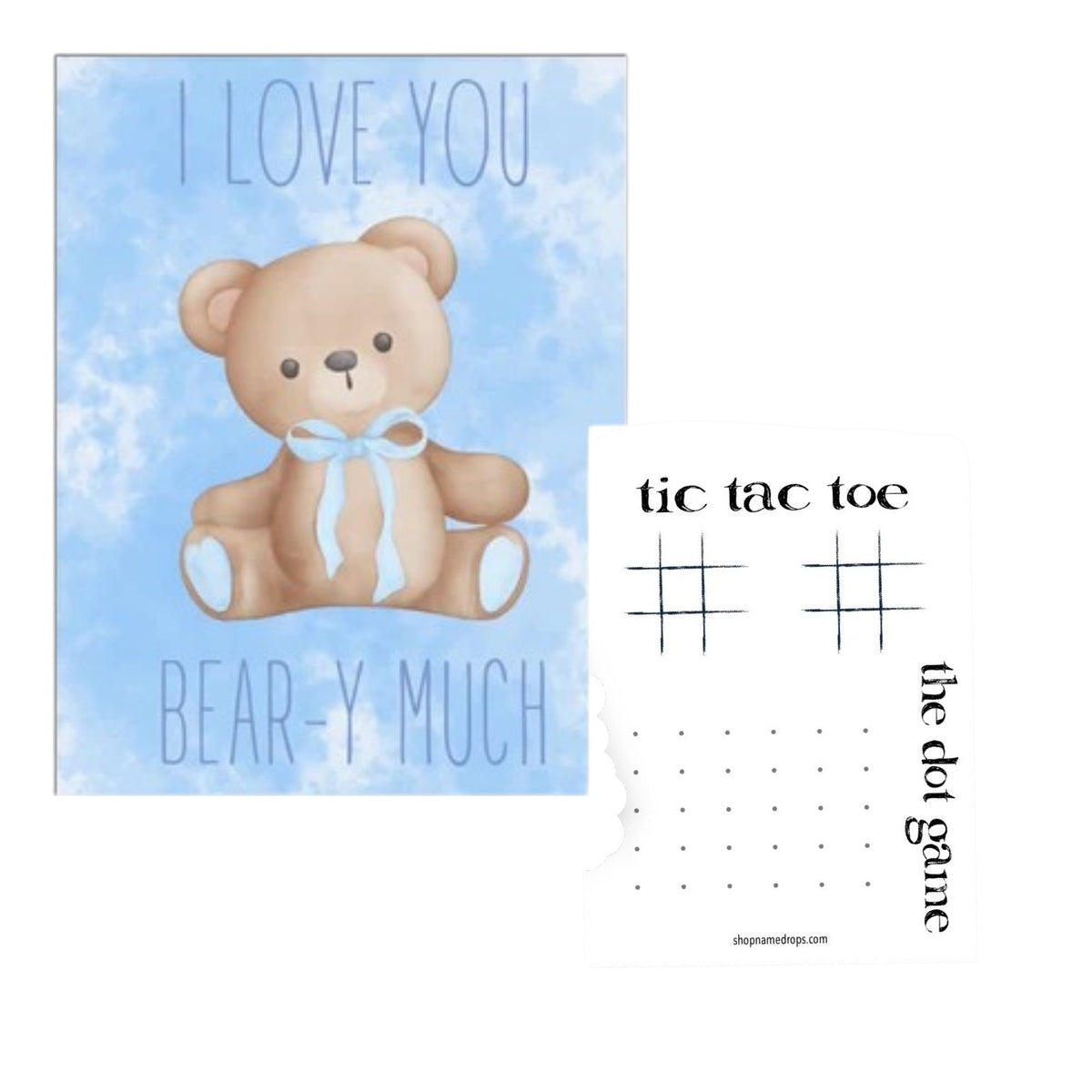 Blue Bear Fun Camp Card