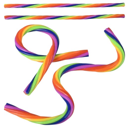 Stretchy Rainbow Ropes