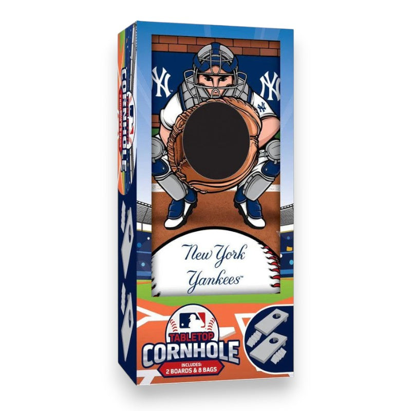 NY Yankees Tabletop Cornhole - Bee Bee Designs