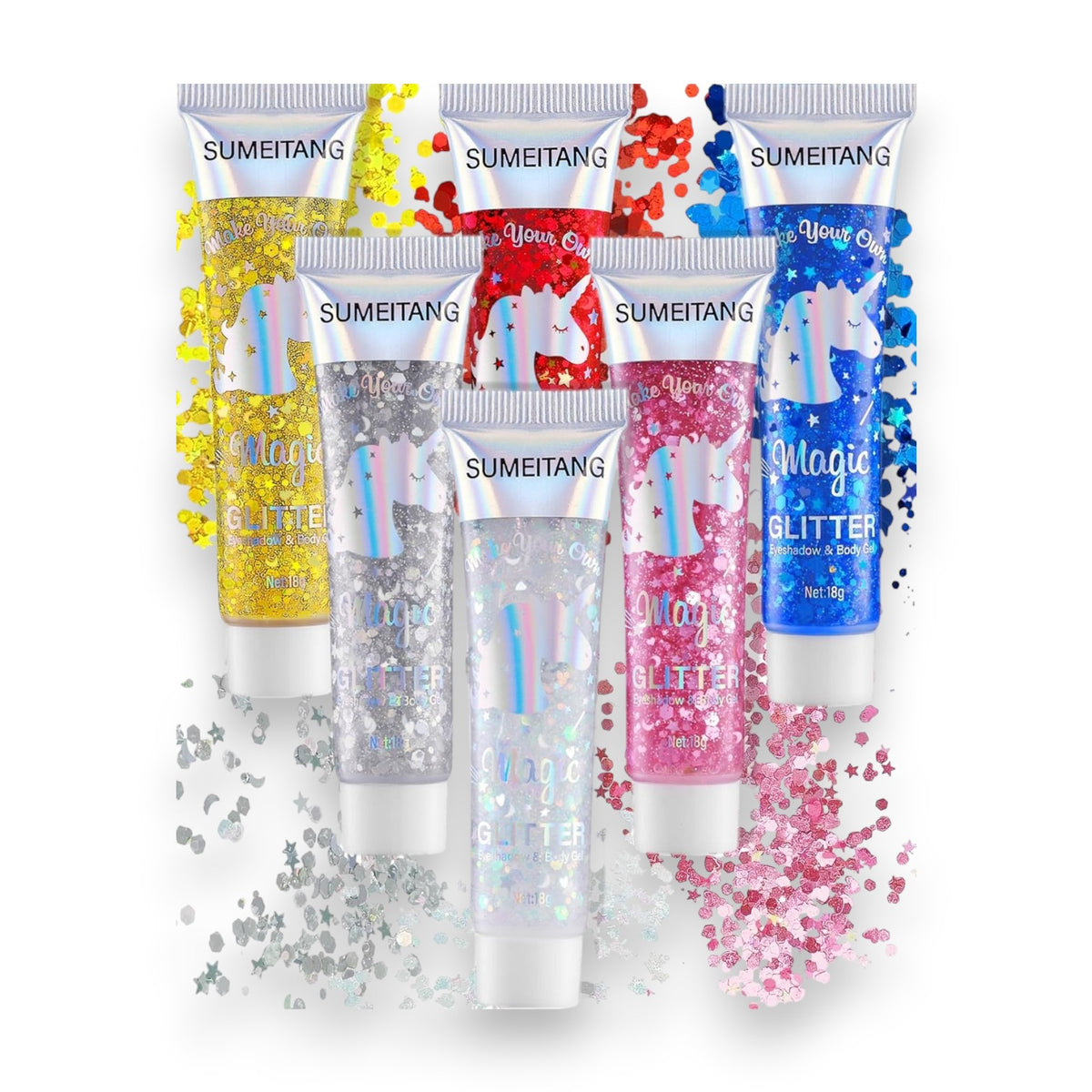 Color War Magic Body Glitter