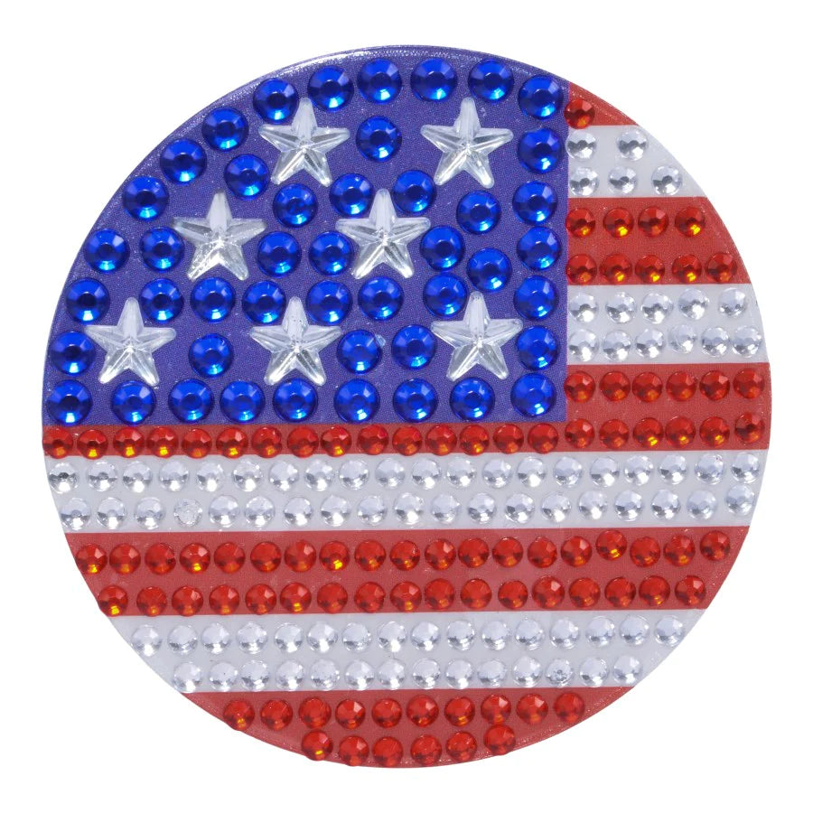 USA StickerBean – collectible StickerBean for trading + decorating at sleepaway or overnight camp by Bee Bee Designs