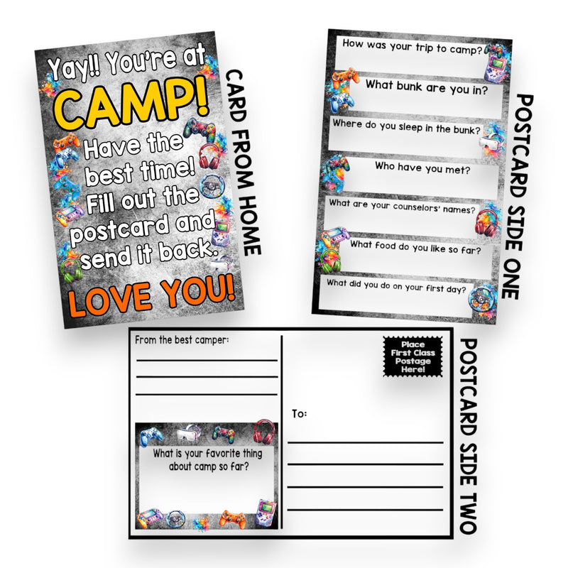 Cloud Gamer First Letter to Camp
