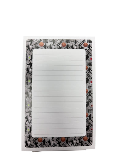 Multi Sports Lined Notepad