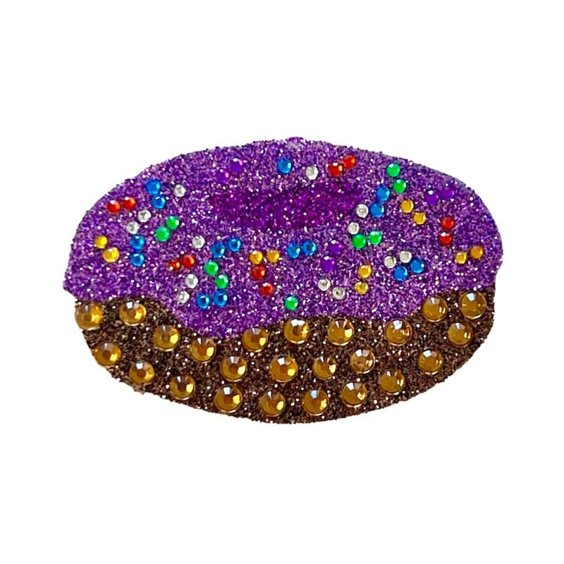 Purple Donut StickerBean