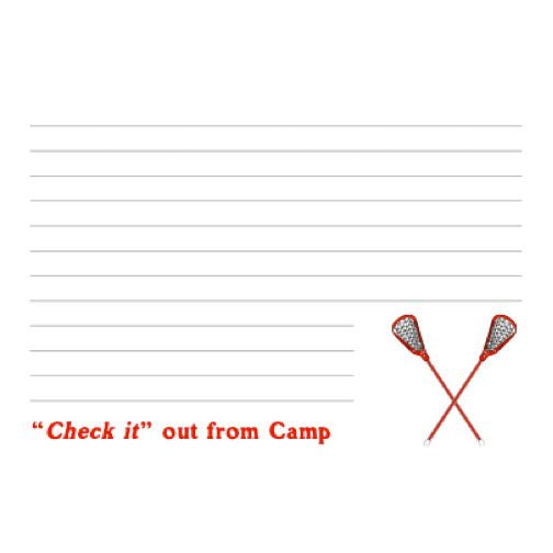 Check It Out Camp Notecards