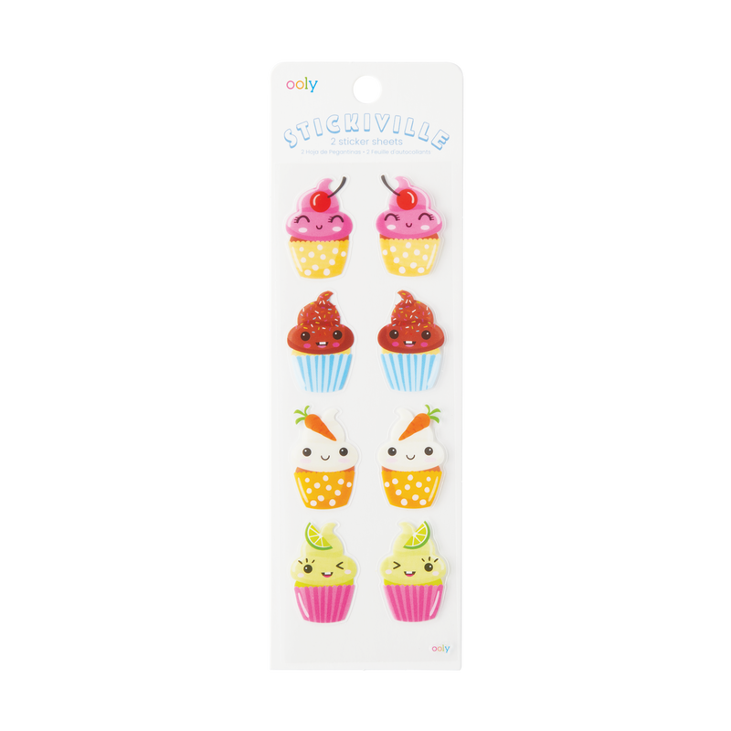 Stickiville Happy Cupcakes Stickers