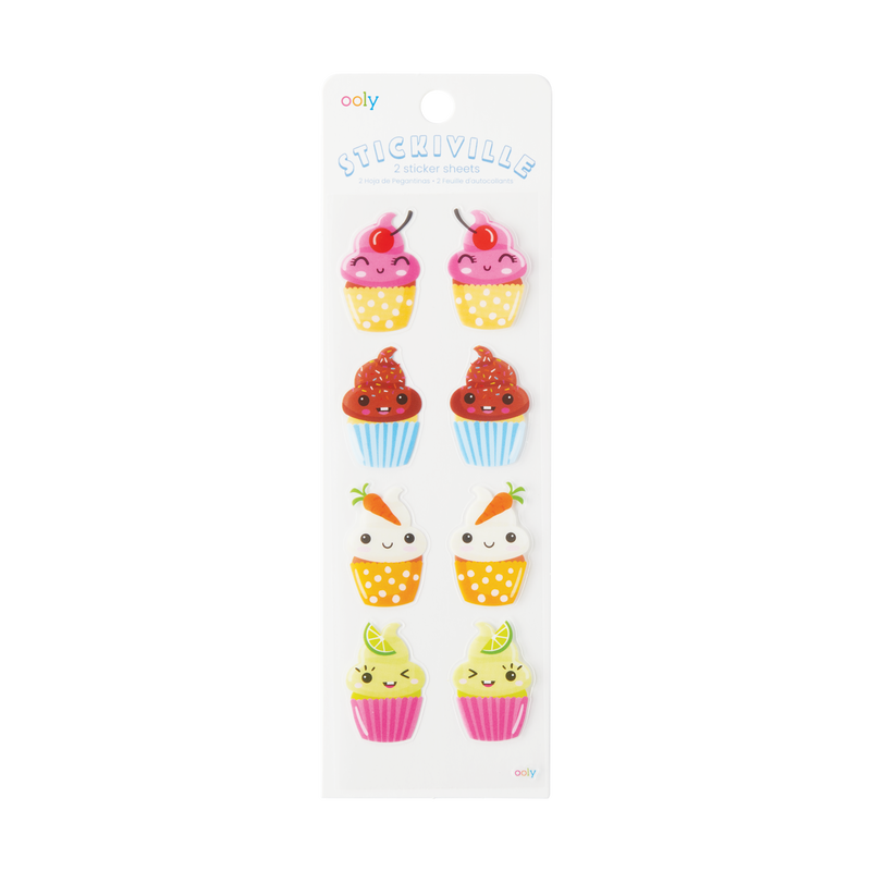 Stickiville Happy Cupcakes Stickers