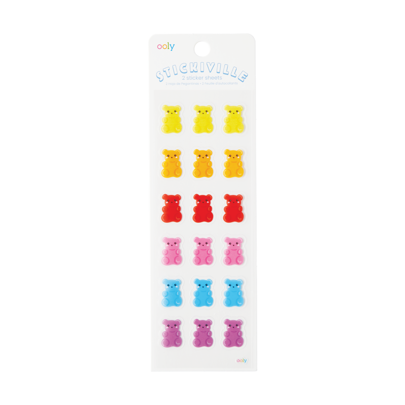 Stickiville Gummy Bears Stickers