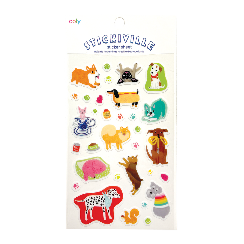 Stickiville Quirky Dogs Stickers