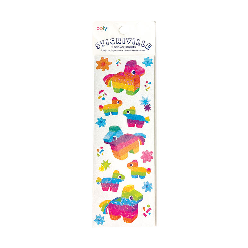 Stickiville Piñata Party Stickers - Bee Bee Designs