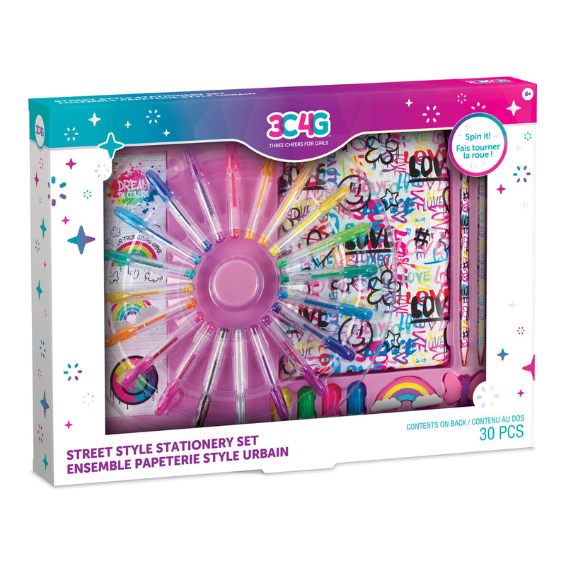 Graffiti Jumbo Stationery Spinner Set
