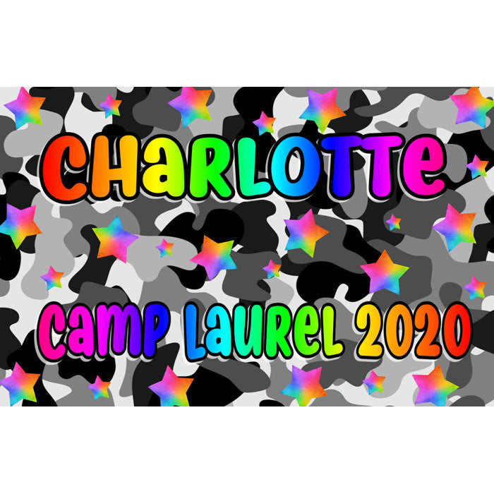 Camo Stars Custom Poster