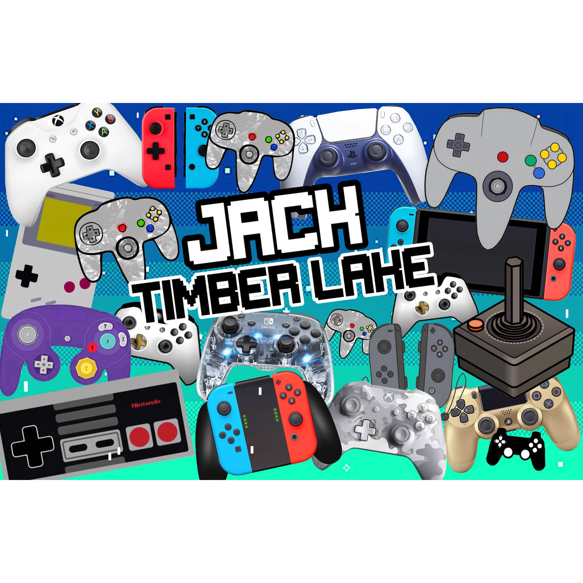 Controllers Camp Poster - Bee Bee Designs