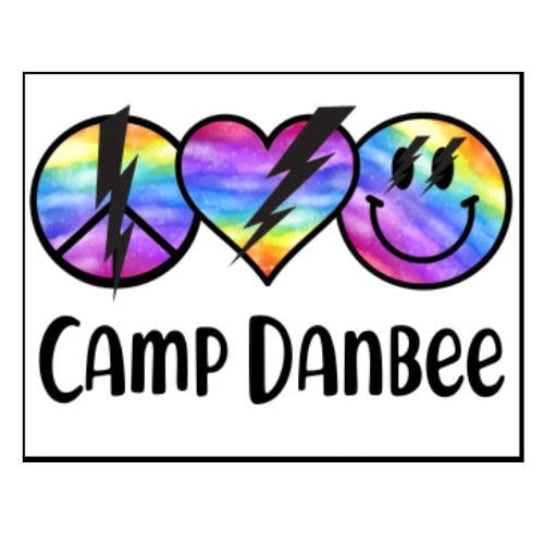 Peace, Love and Lightning Notecards Camp Notecards – letters FROM camp notecards (8 cards + 8 envelopes) for sleepaway/overnight camp by Bee Bee Designs