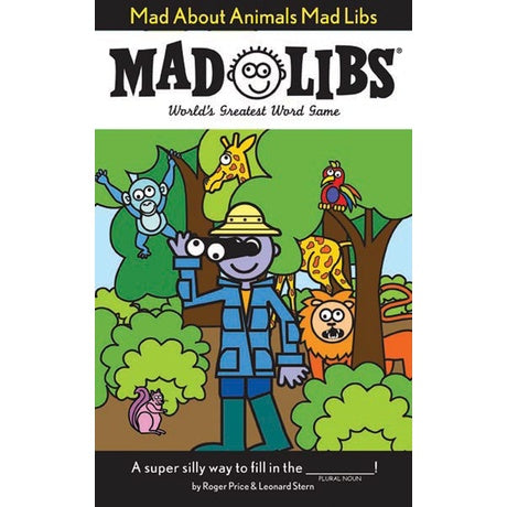Mad About Animals Mad Libs - Bee Bee Designs